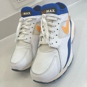 🔥🔥🔥 Pre-Loved :: 2014 Air Max 93 OG :: Retro Bright Citrus :: US 8 UK 7 EU 41